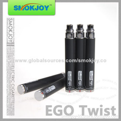 Smokjoy Electronic Cigarette eGo Twist Batteries, Wholesale eGo-C Twist, 14/16.5mm Diameter